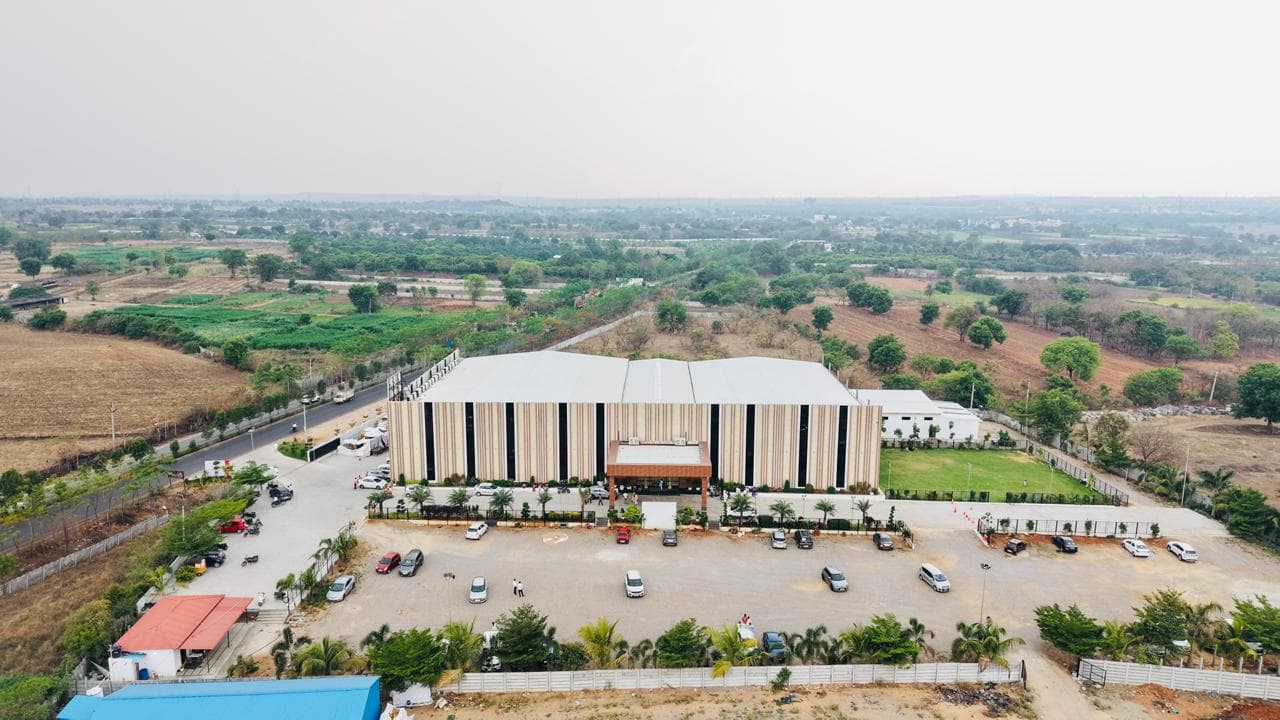 Front view of Vajra Convention